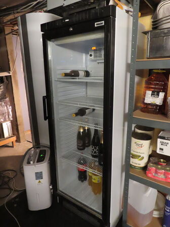 Displaykøleskab, VIBOCOLD TEFCOLD SCU 1280