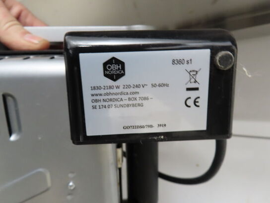 Bordgrill, OBH Nordica OptiGrill XL