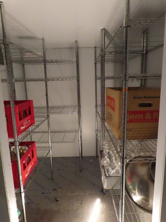 7 stk. fødevarereoler