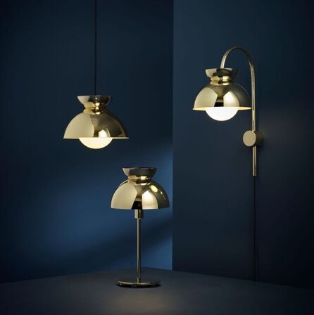 Frandsen butterfly bordlampe messing(ubrugt)