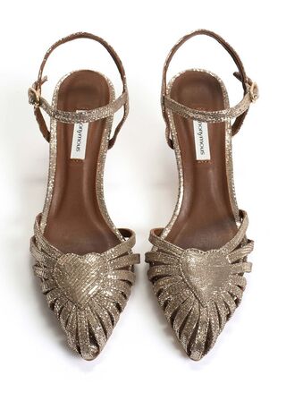 Keesha 55 Lizard metallic goat ANONYMOUS COPENHAGEN Str.: 37