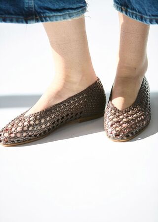 Sessi 10 Hand-braided leather ANONYMOUS COPENHAGEN Str.: 39