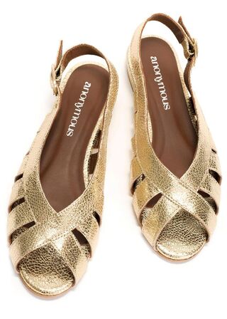 Sophie 20 Crackled metallic goat ANONYMOUS COPENHAGEN Str.: 37