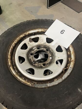 4 Dæk og fælg. 205R16