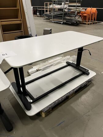 3 skriveborde, Højdejusterbart, IKEA