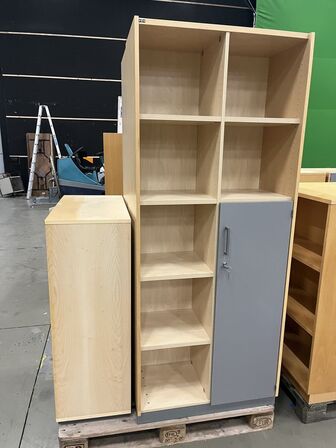 1 skabssektion, Holmris - 2 skabe EFG