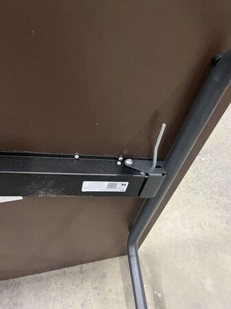 Mødebord m. skammel, Klapbord Four Design