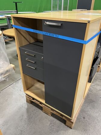 3 skabssektioner, Holmris