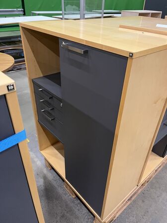 3 skabssektioner, Holmris