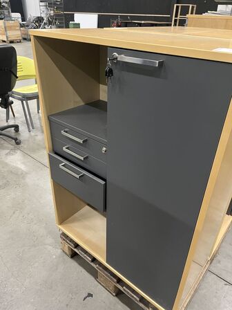 3 skabssektioner, Holmris