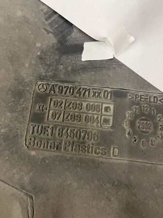 Diesel tank, kunst stof