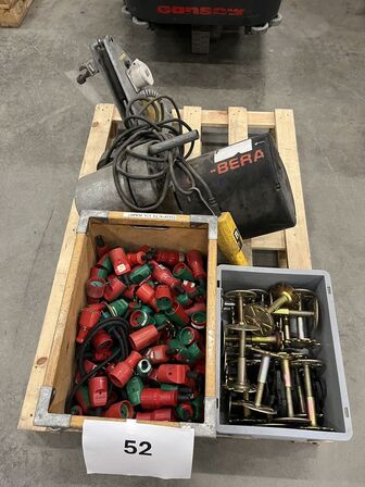 Motor hejs, div 230v stik, gulv konsoller