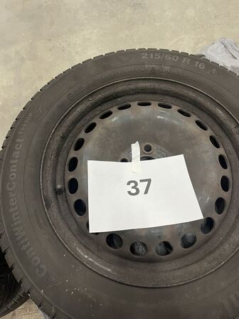 Vinter Dæk og Fælg, 215/60R16