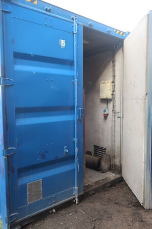 Stokerfyr i container KSM-Tuxedo 125 F-Auto