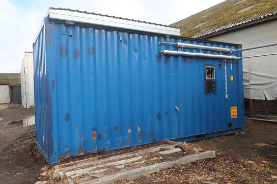 Stokerfyr i container KSM-Tuxedo 125 F-Auto