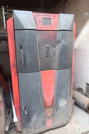 Stokerfyr i container KSM-Tuxedo 125 F-Auto