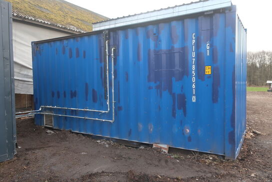 Stokerfyr i container KSM-Tuxedo 125 F-Auto