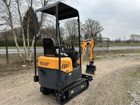 Laston mini graver med 12 hk diesel EURO 5 motor