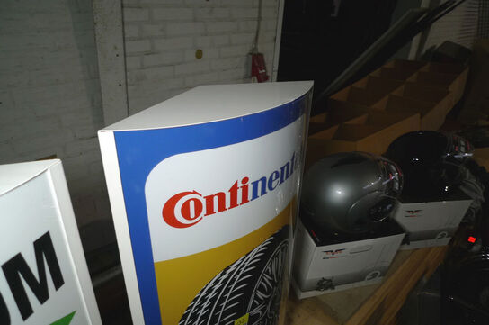 LED-lysskilt m/CONTINENTAL logo ca. 90x42cm 9W 230V