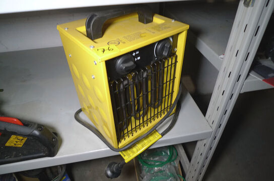 Varmeblæser, NorWarm 1000/2000W m/termostat 230V