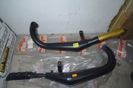 5 stk. Proma-udstødninger