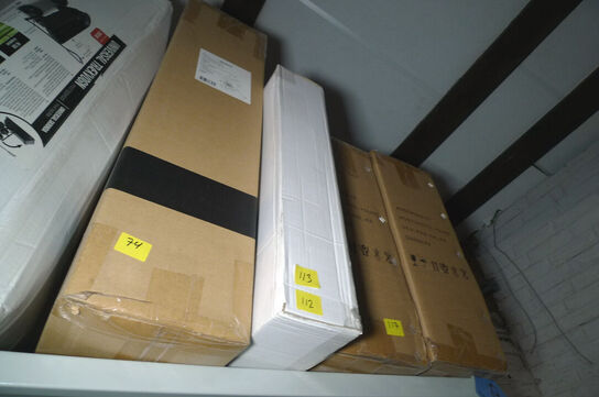 Bøjlestang/stumtjener, rustfrit stål ca. H170cm