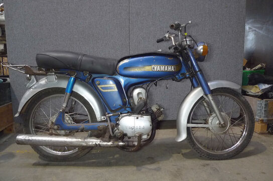 Knallert, Yamaha YB1 50ccm 4-gear drejeventilmotor MOMSFRI