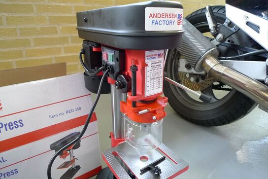 Søjleboremaskine, rød 350W 230V