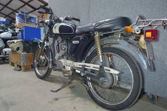 Knallert, Yamaha YB1 2122 4-gear drejeventilmotor