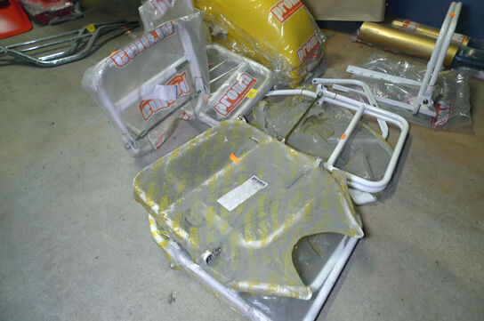 6 stk. bagagebærere t/knallert