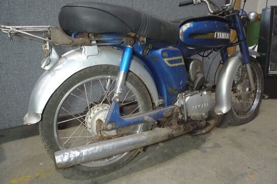 Knallert, Yamaha YB1 50ccm 4-gear drejeventilmotor MOMSFRI