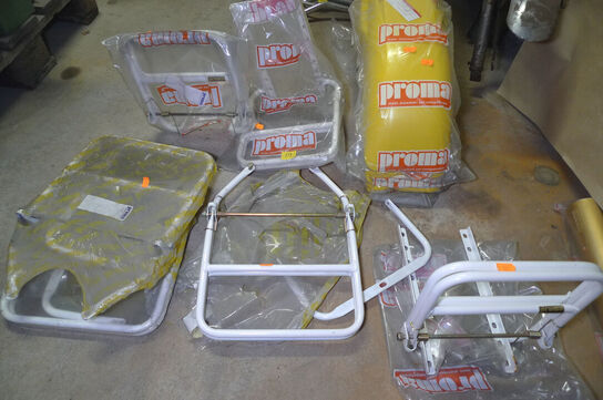 6 stk. bagagebærere t/knallert