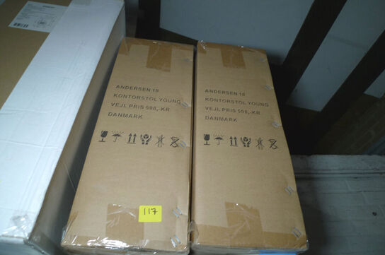 2 stk. kontorstole, Young