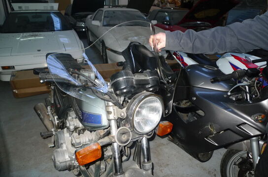 2 stk. universal vindskærme til MC m.m.