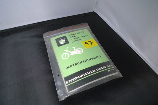 Original manual på dansk t/PUCH Maxi