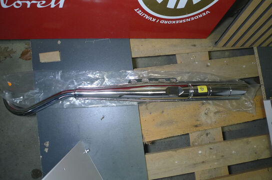 Tun-udstødning u/fløjte t/PUCH Maxi