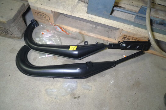 2 stk. knallert-udstødninger, Proma t/Garelli og universal