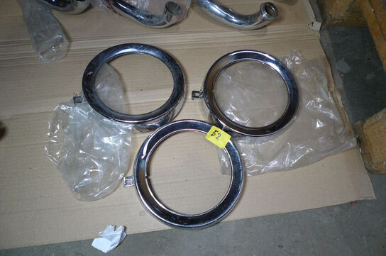 3 stk. lygtekranse t/Kreidler ca. 175mm