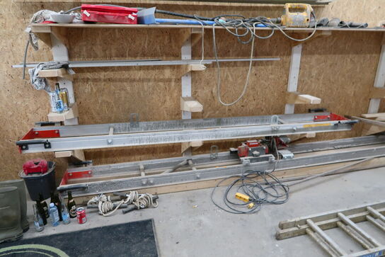 2 stk. planafrettere med motor HUSQVARNA BE20