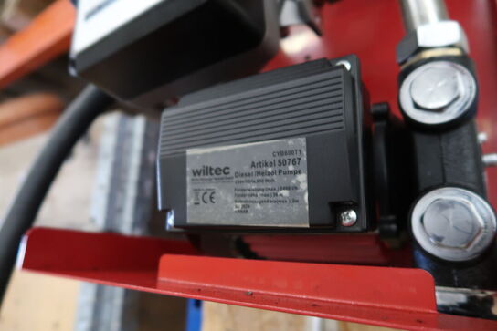 Dieseltank med pumpe WILTEC CYB600TI