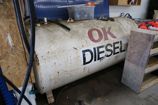 Dieseltank med pumpe WILTEC CYB600TI