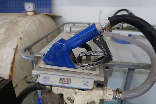 Palletank med adblue samt pumpesystem PIUSI