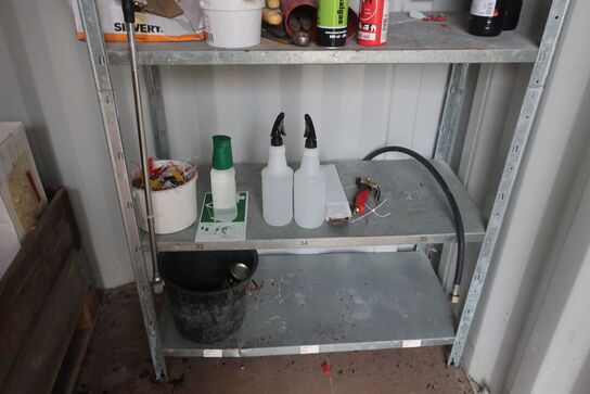 20' fods container HBSU 814223 m. indhold