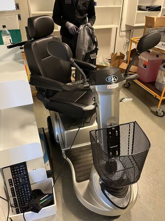 3-hjulet el-scooter GO-EL Model: 340