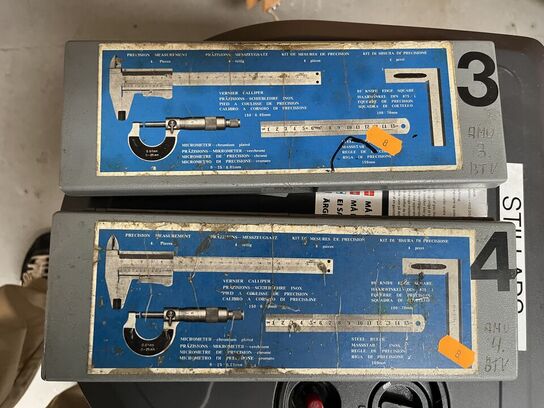 2 stk. Mikrometer MITUTOYO DIN 87541
