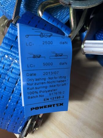 Sikringsstropper POWERTEX 12195-2