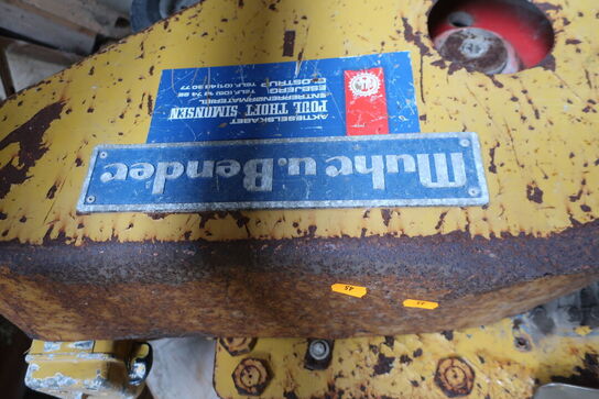  Mobil armeringsklipper/bukker  MUCHU BENDER Poul Toft Simonsen ApS