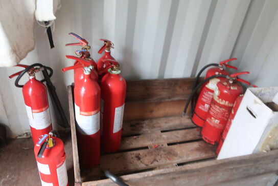 20' fods container HBSU 814223 m. indhold