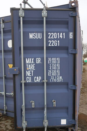 20' fods container ZHANGJIAGANG RIXIN TONGYUN LOGISTIC EQUIPMENT CO LTD RXTC-20BZX