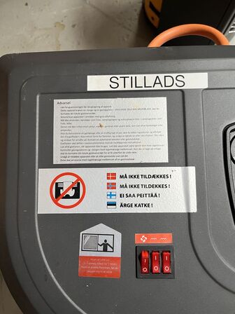 2 stk. Gasovn HEATMAX 9771 (UT-508GF)